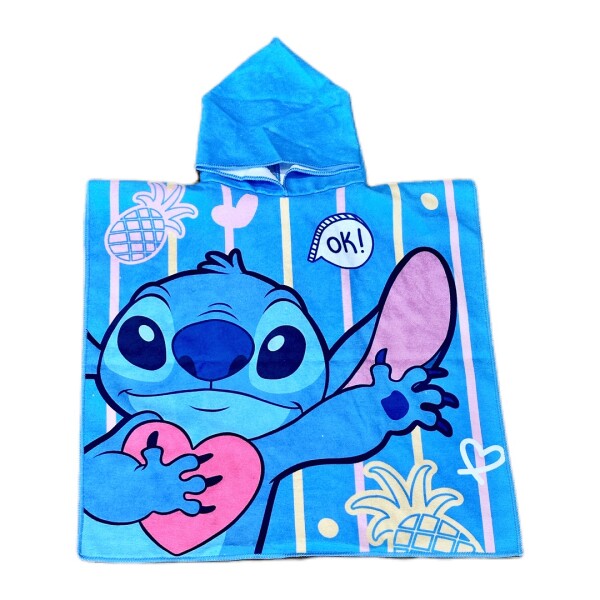 Toalla capucha Disney Stitch