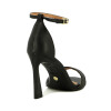 Vizzano Sandalia Formal Taco Alto Cuadrado C/ Pulsera Negro