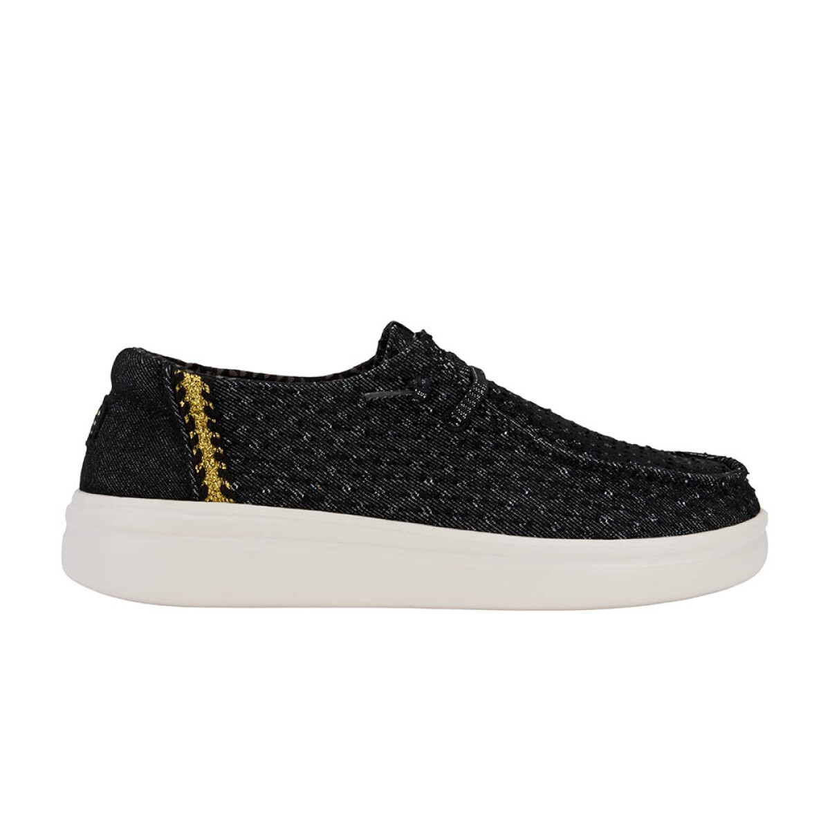 Wendy Rise Perf Canvas - Mujer - Black 