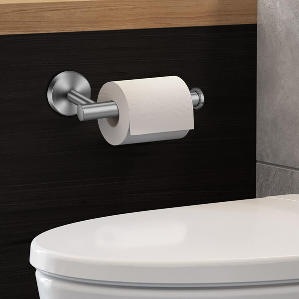 Set De Accesorios Para Baño Juego 5 Piezas Acero Inoxidable IMBACK Color Plateado Set De Accesorios Para Baño Juego 5 Piezas Acero Inoxidable IMBACK Color Plateado