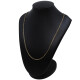 Cadena forcet en oro 18k amarillo. Largo 51cm Cadena forcet en oro 18k amarillo. Largo 51cm