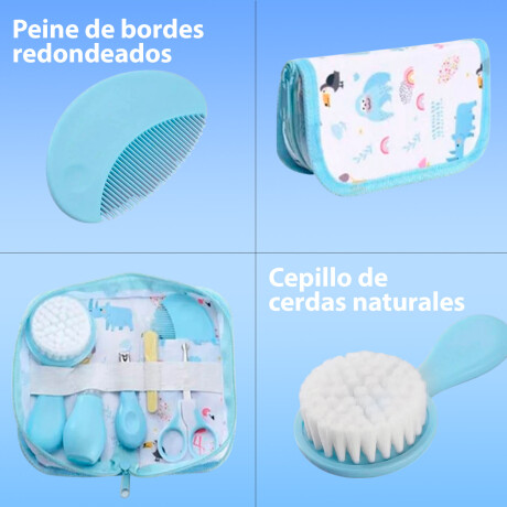 Set de Cuidado para Bebes Bebesit con Estuche Celeste
