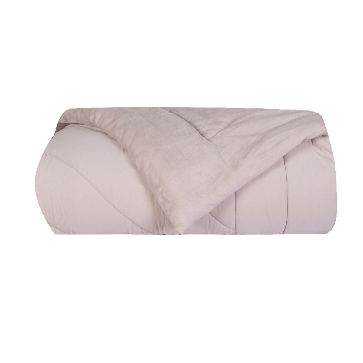 ACOLCHADO - QUEEN ALGODON NATURAL-BEIGE BLEND BEIGE 