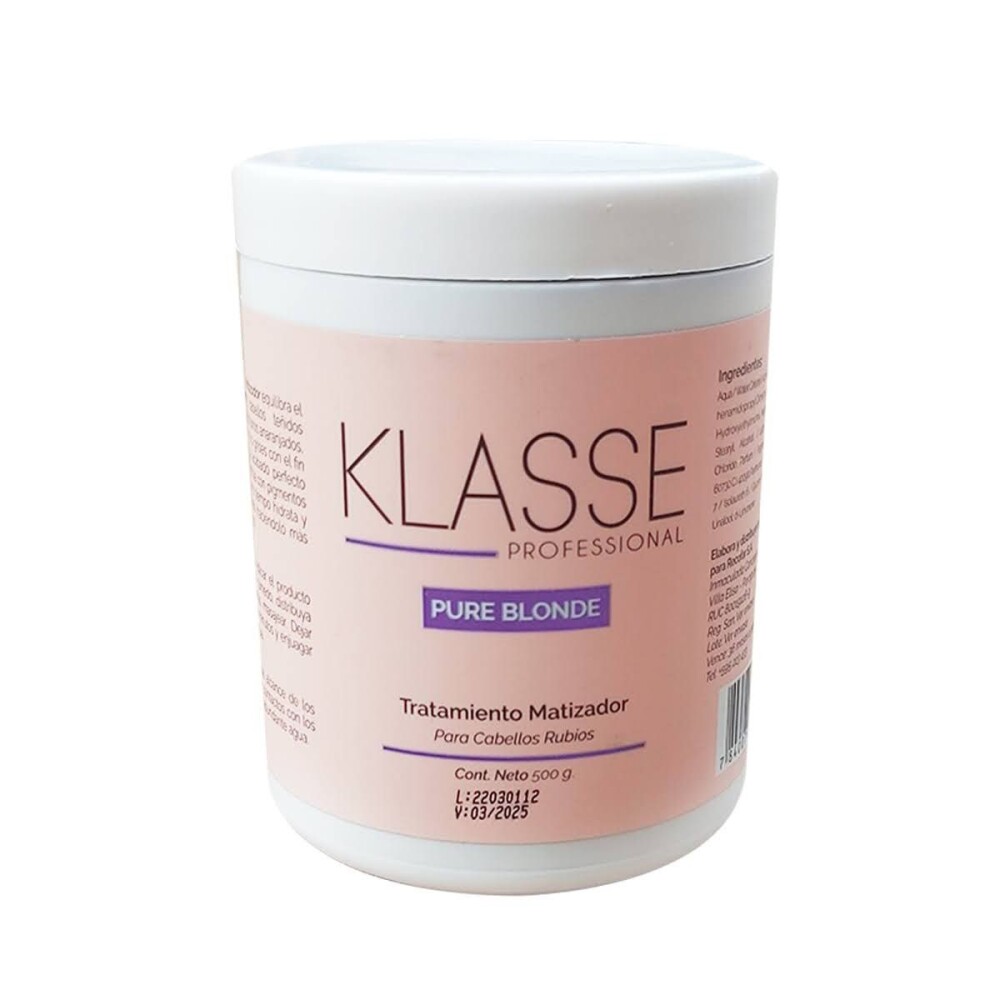 KLASSE TRATAMIENTO MATIZ P. BLONDE 500ML única