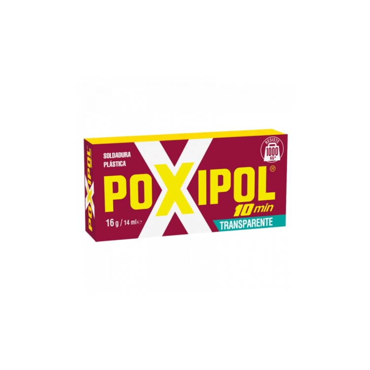 POXIPOL PEGAMENTO TRANSPARENTE 16G Sin color