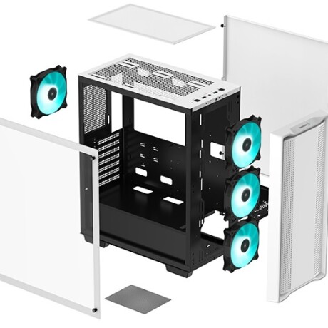 Gabinete Deepcool CC560 Blanco 001