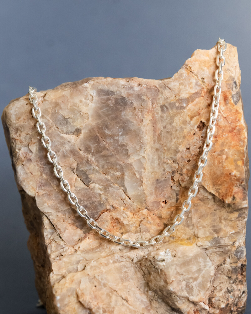 Cadena Praga Unisex PLATEADO