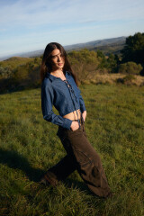 Jean Task Marron Washed