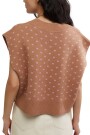 CHALECO PATTERN EASY STREET Marron