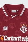 S/S Hartts Football T-Shirt Bordo