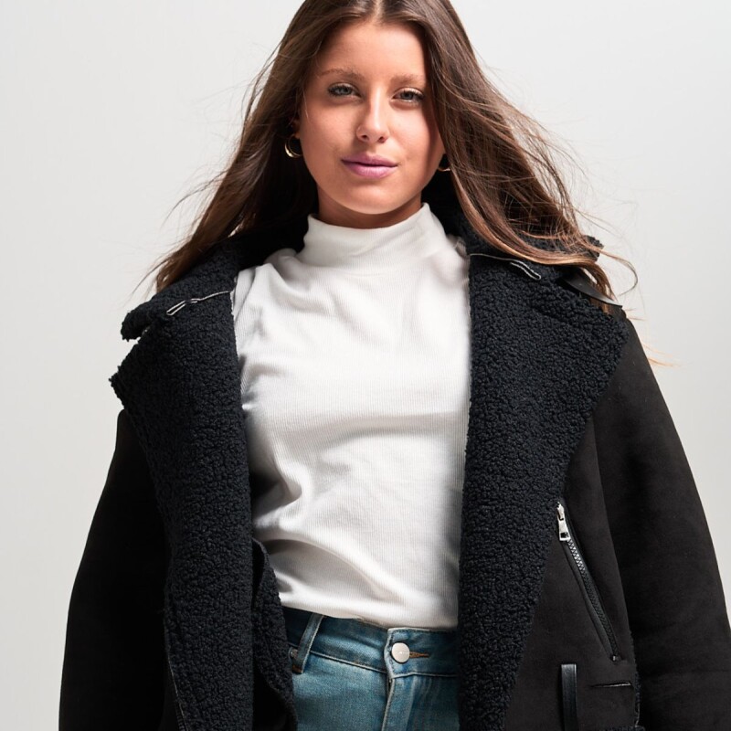 Chaqueta Gamulán Slowly Black