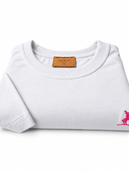 Remera tipo Hering Blanco