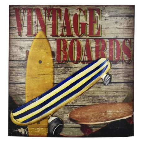 CUADRO MADERA DISEÑO TABLAS DE SURF FS16-232/233 CUADRO MADERA DISEÑO TABLAS DE SURF FS16-232/233
