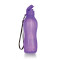 BOTELLA ECO TWIST TUPPERWARE CON PICO Y CORREA 500 ML VIOLETA