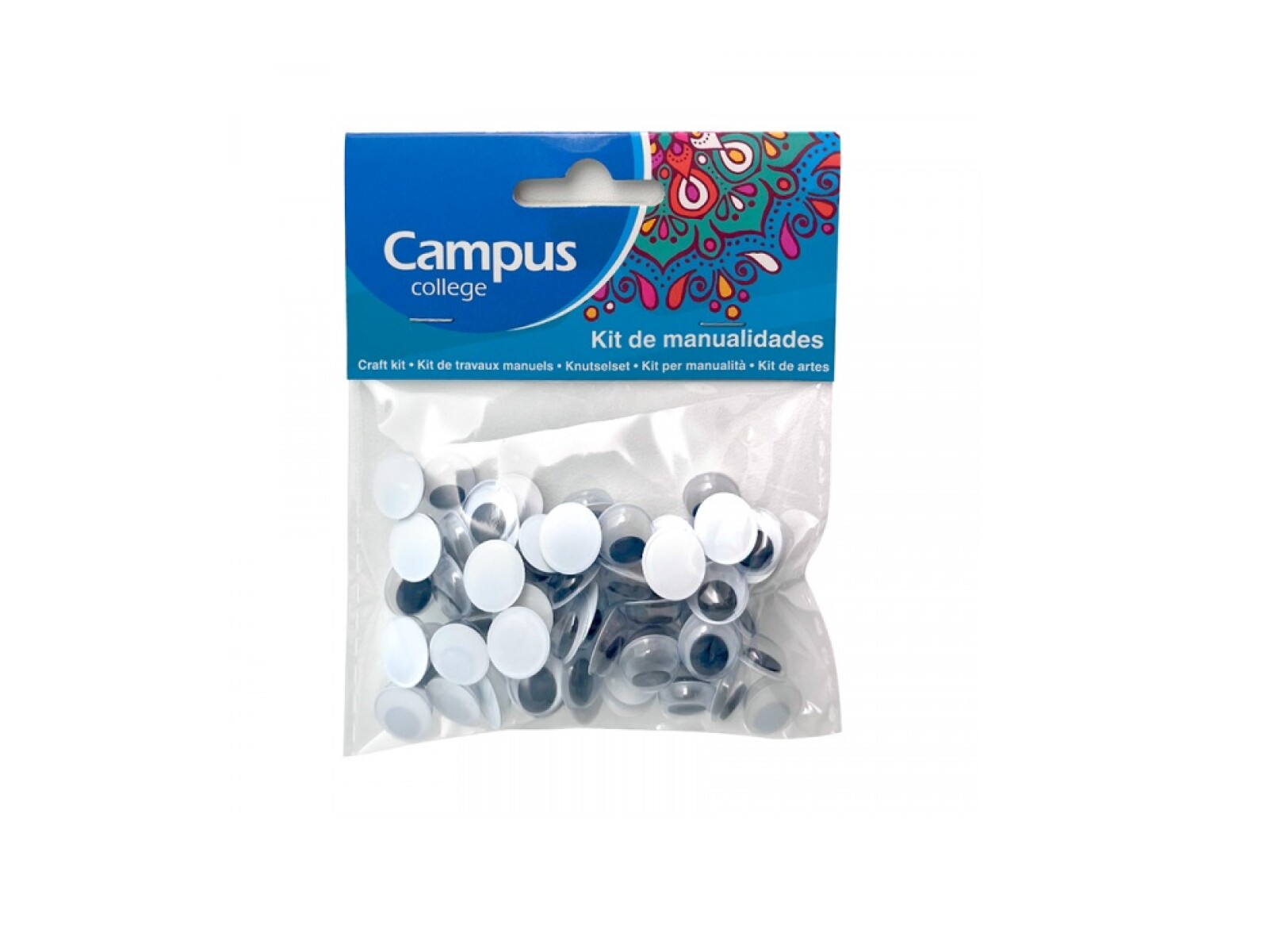 Confetti Campus Ojitos 12 mm x 80 