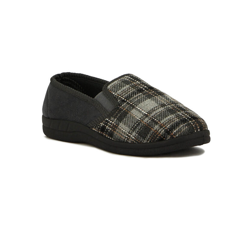 Pantufla Hombre Dortex Gris