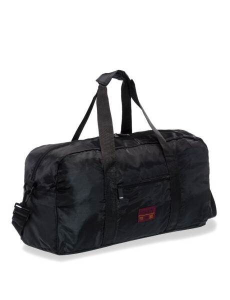 BOLSO PLEGABLE LISO Negro