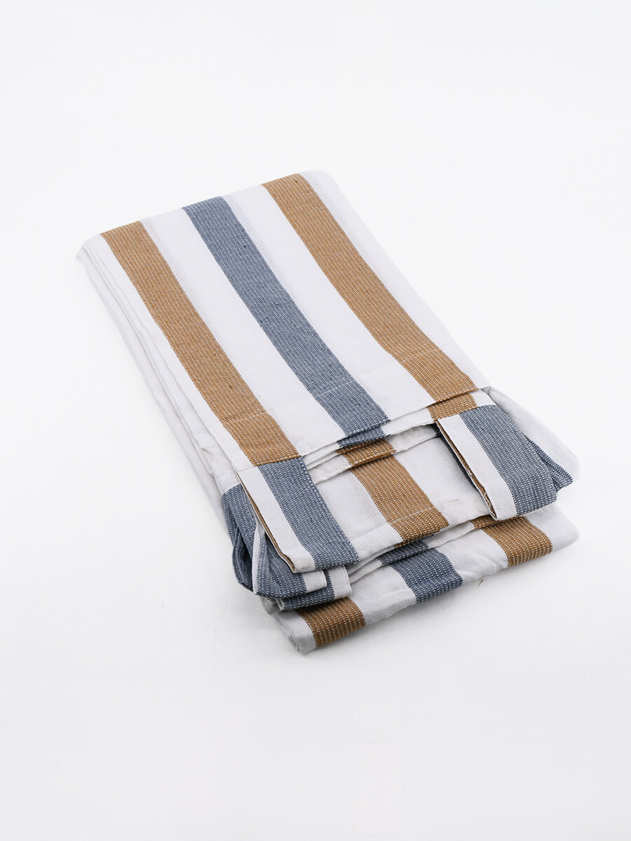 CORTINA RAYAS - AZUL OSCURO 