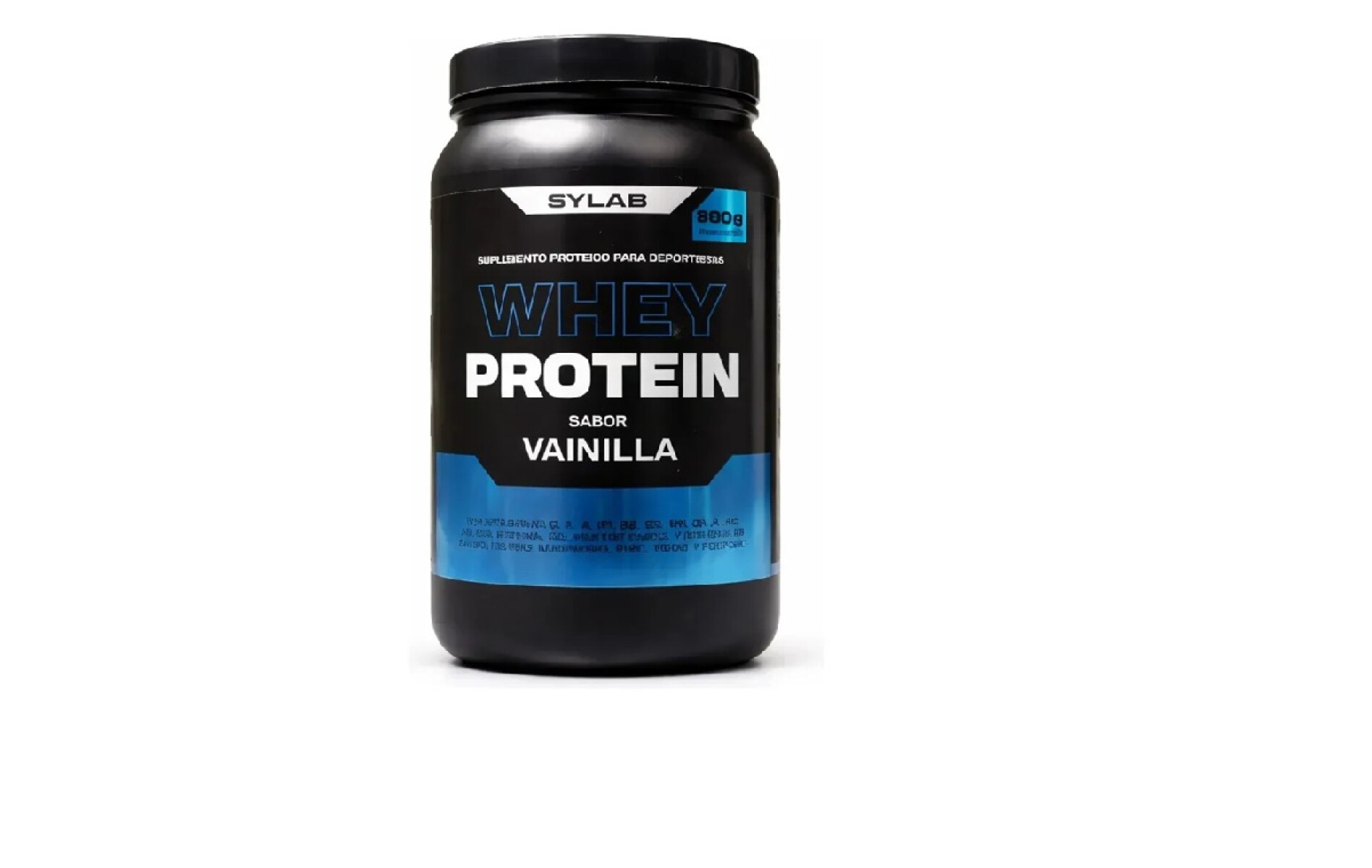 Whey Protein 800g SYLAB - Sabor Vainilla 