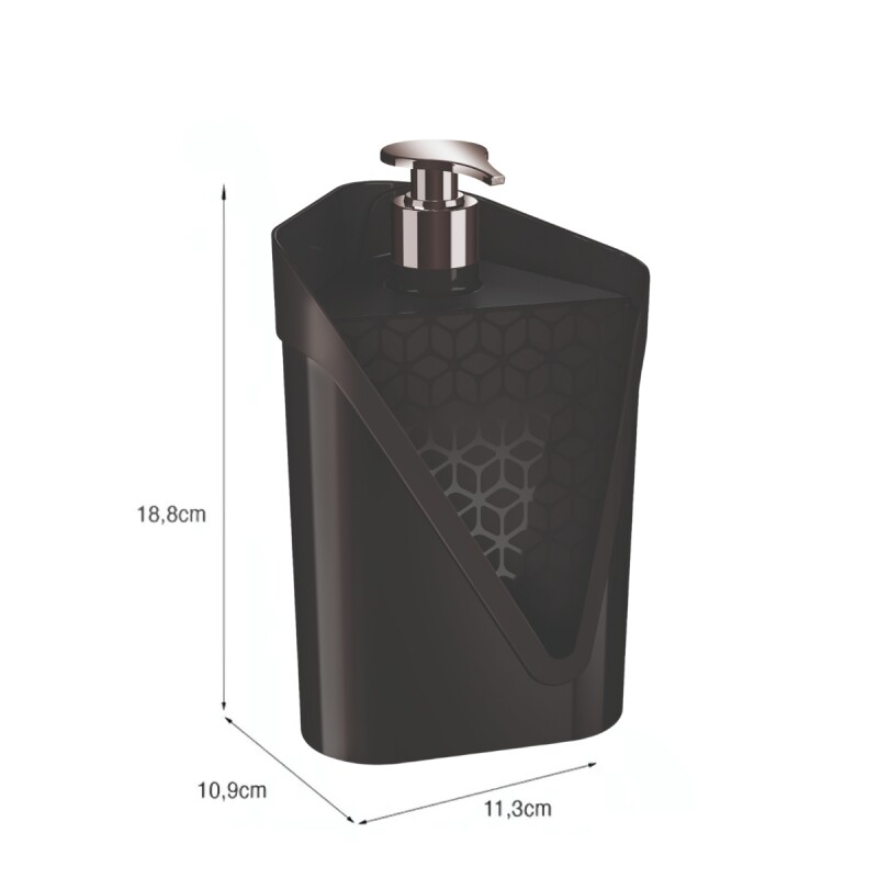 Dispensador de jabón click NEGRO