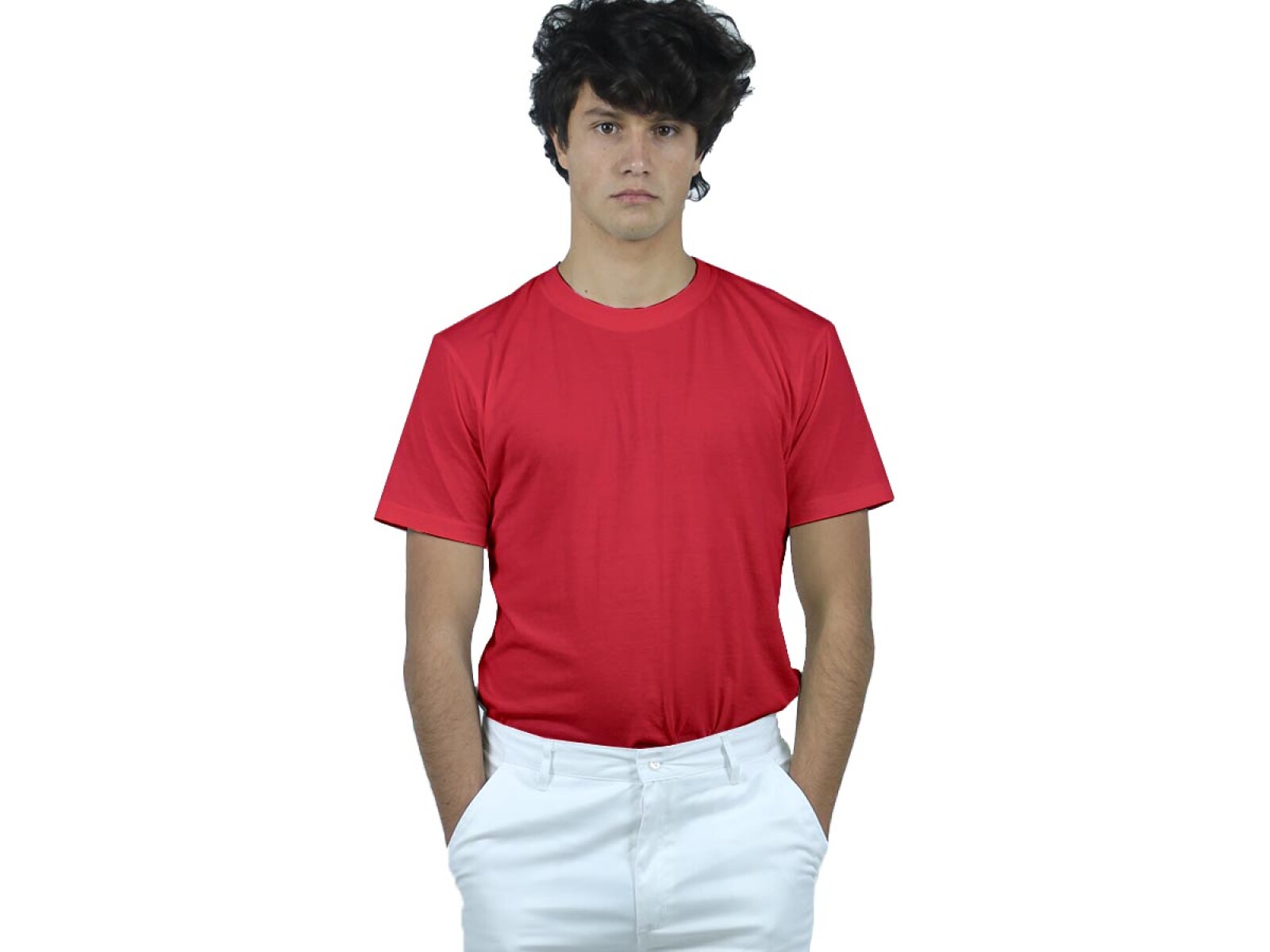 Camiseta Clásica / Básica - Rojo 