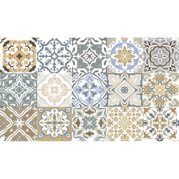 REVESTIMIENTO DECORADO ESTORIL HD "A" 31X56 CM Revestimiento Decorado Estoril Hd "a" 31x56 Cm