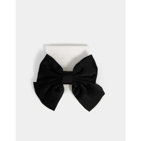 Hebilla Con Moño Negro