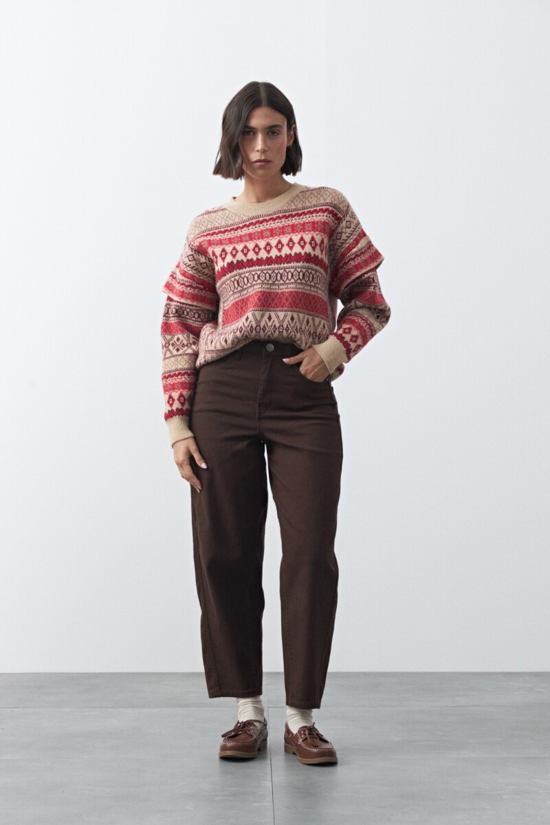 PANTALON BENIN Chocolate