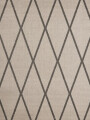 ALFOMBRA ROMBOS BEIGE (V)