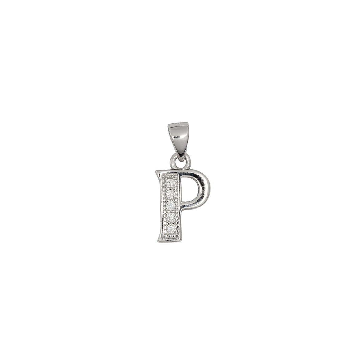 Dije Letters "P" - Plata 925 