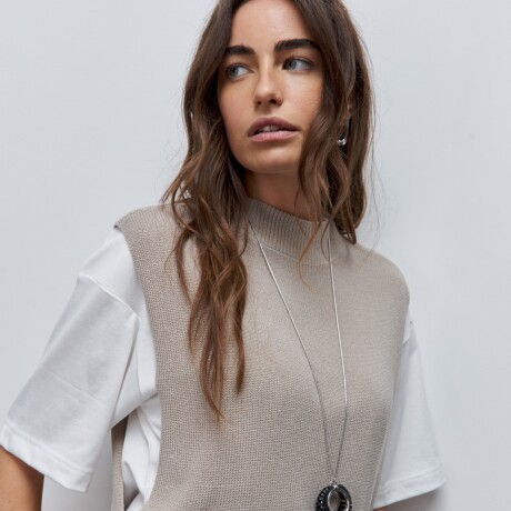 CHALECO ROLLIE Beige