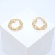 Aros Torneados En Oro 18K Aros Torneados En Oro 18K