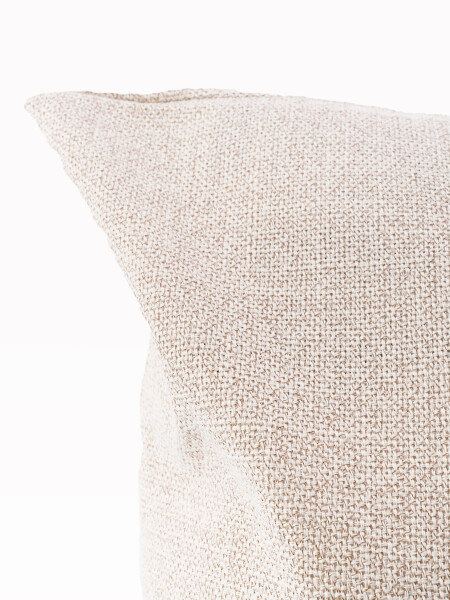 FUNDA ALMOHADON RUSTICO BEIGE