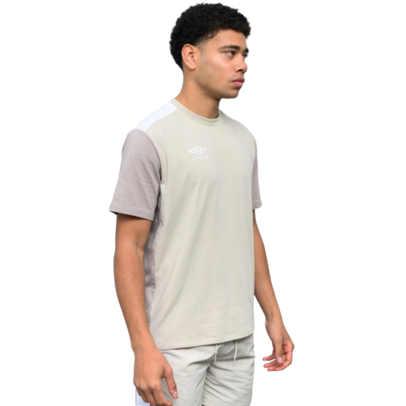 UMBRO REMERA CUTS Bordo-blanco
