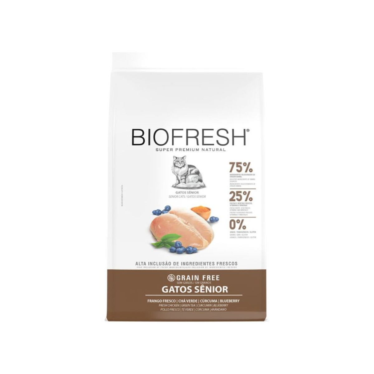 Biofresh Gato Senior Pollo 7,5kg | Salud para Gatos Mayores 