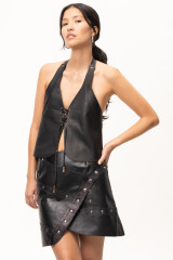 Top Leather Calluna Negro