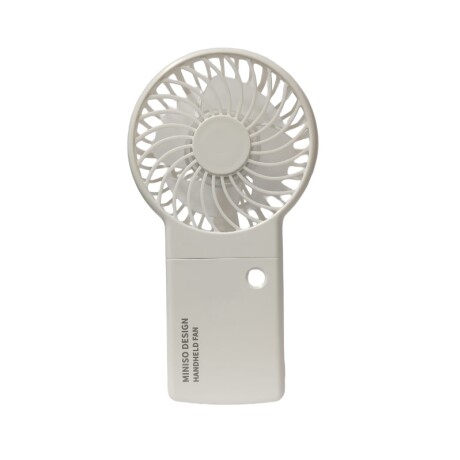 Ventilador de mano blanco