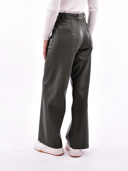 PANTALON MORA VERDE OSCURO