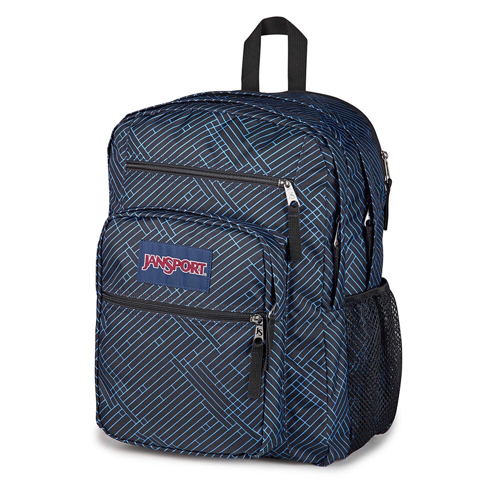 Mochila Big Student Black/Black/Azul