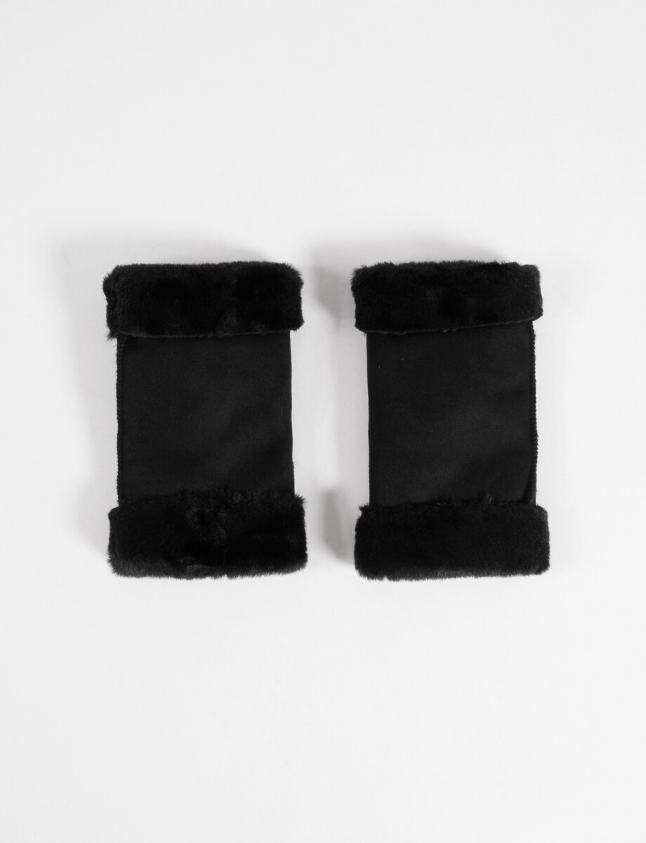 Guantes mitón cozy - negro 