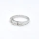 Anillo En Oro 18K Blanco Con Brillantes Anillo En Oro 18K Blanco Con Brillantes