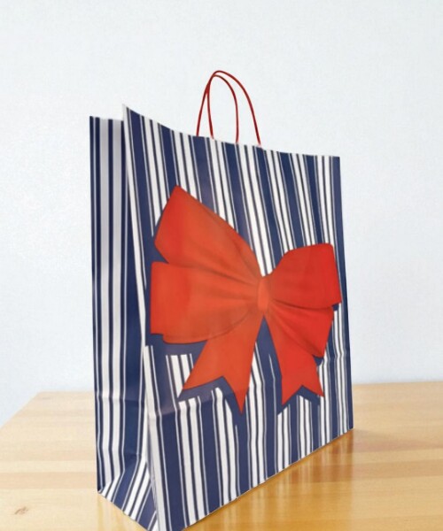 Bolsa 44x14x48 cm. MOÑO ROJO