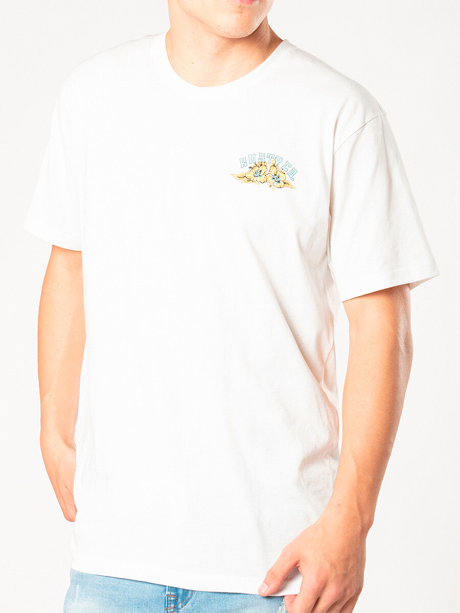 T-SHIRT GRANT TEEN RUSTY - Blanco 
