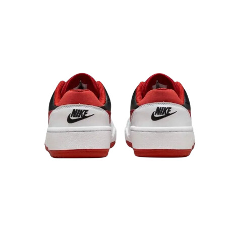 Championes Nike Full Force Low Red/White