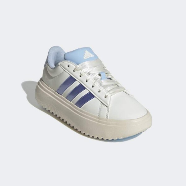 Championes Adidas Grand Court Platform Blanco