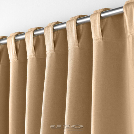 CORTINA ALGODÓN ALGODON NATURAL-BEIGE