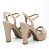 Sandalia Vizzano Taco Alto - 6292.200-7286 Beige