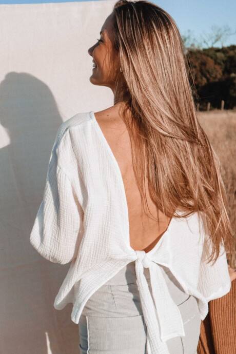 Blusa Bora Blanco