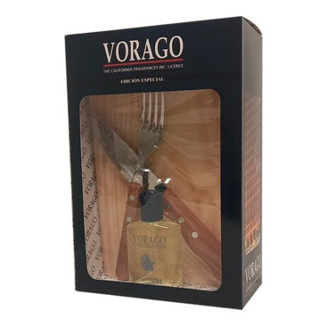 Perfume Vorago Hombre 50ML + Kit de Asado 001