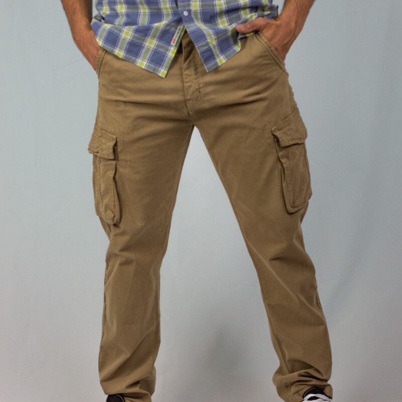 Pantalon Cargo Terrain Beige